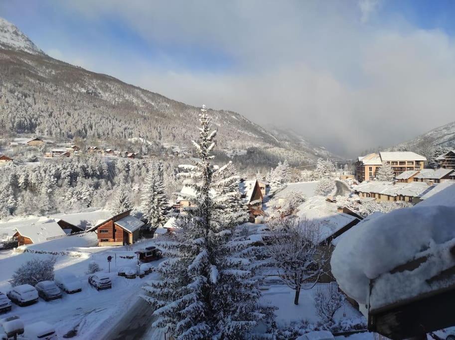 Appartement Vue Montagne, Cosy Et Chaleureux Μπριανσόν Εξωτερικό φωτογραφία